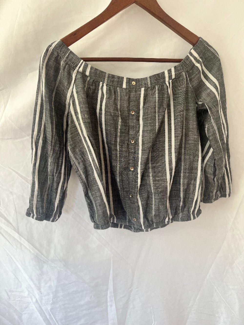 Dynamite off the shoulder top